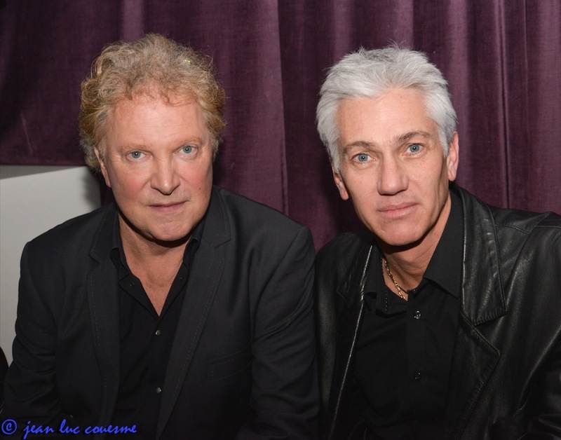 Photo de Fabrice Michel et Jean-Jacques Lafon au Palais des Congrès en 2012